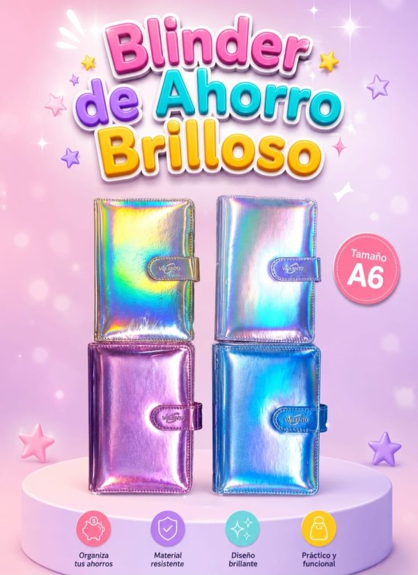 BLINDER DE AHORRO BRILLOSO