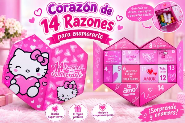 CAJA ADVIENTO KITTY