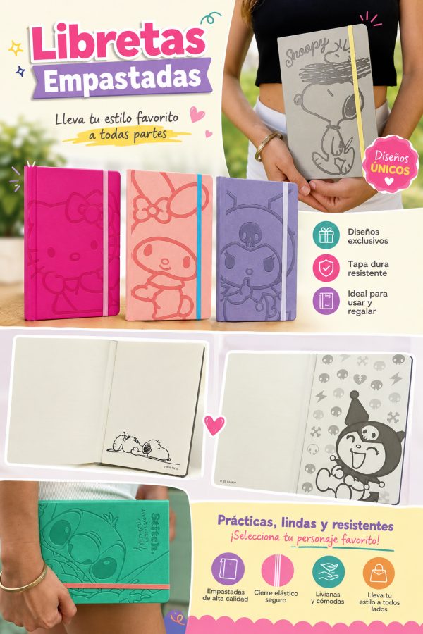 LIBRE EMPASTADAS PERSONAJES