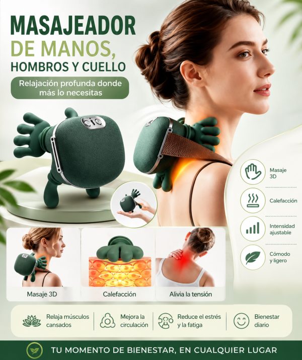 Masajeador de Manitos con Infrarrojo