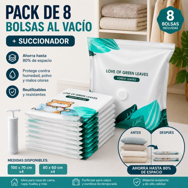 PACK DE BOLSAS AL VACIO