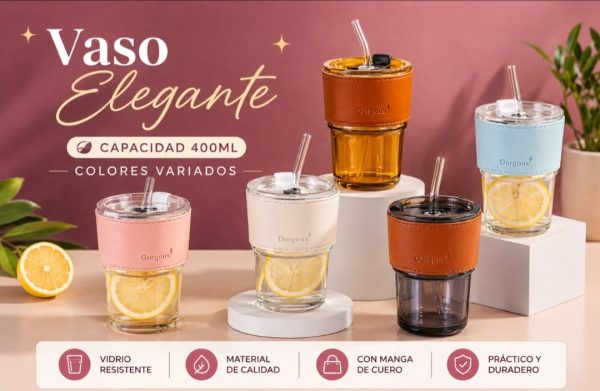 VASO ELEGANTE ANTIDERRAME